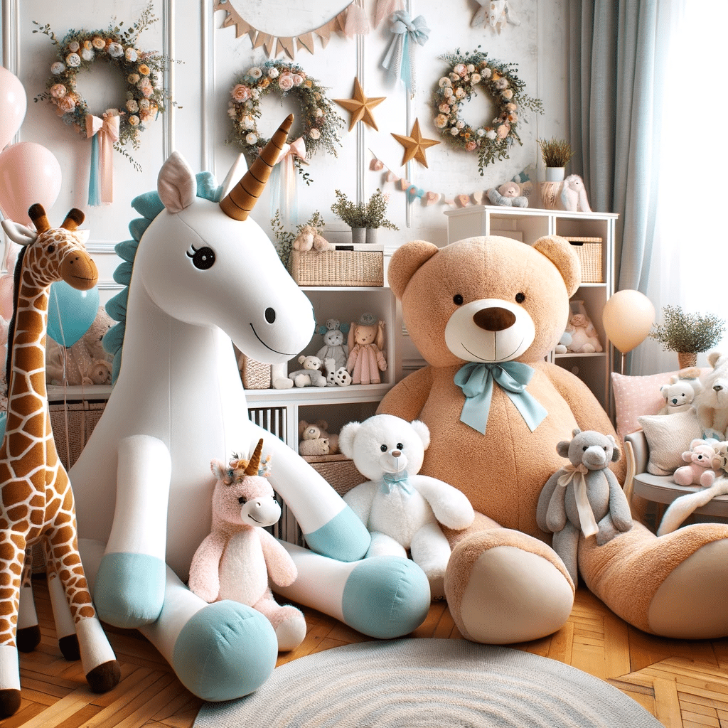 La peluche géante : un cadeau parfait pour un nouveau-né