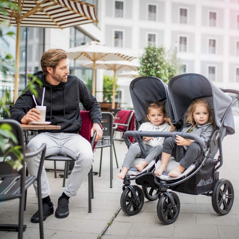 Poussette double Hauck : transportez facilement vos enfants