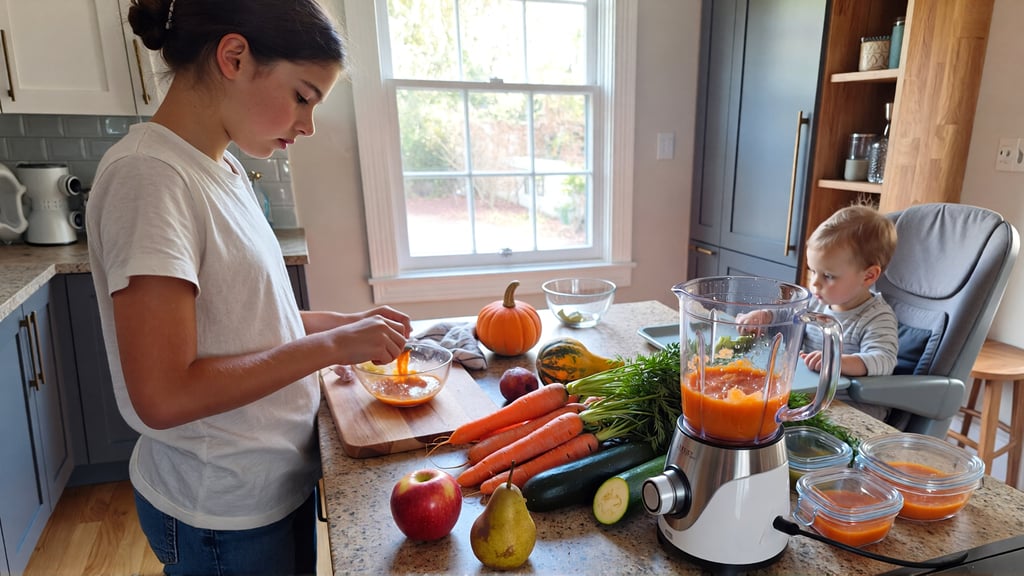 Repas bébé fait maison : conseils pratiques pour une alimentation saine