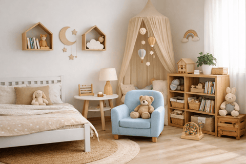 Aménagement chambre enfant : créer un espace fonctionnel et apaisant