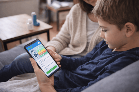 Joe, première thérapie numérique remboursable pour l'asthme de l'enfant en France
