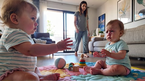 Pourquoi mon bébé pleure dès que je m’éloigne ?