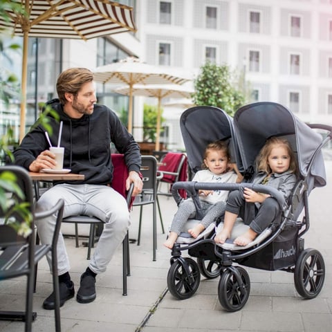 Poussette double Hauck : transportez facilement vos enfants