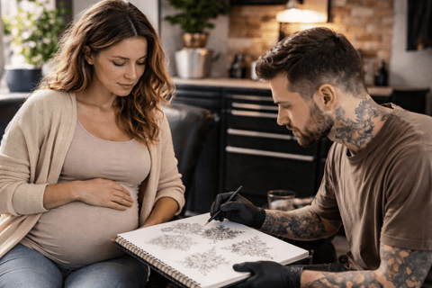Tatouage et grossesse : risques et précautions pour les futures mamans