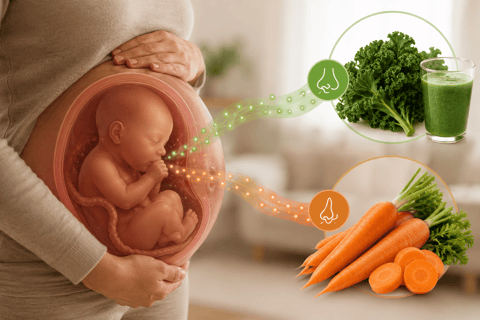 Ce que mange une femme enceinte pourrait façonner les goûts de son enfant pour des années